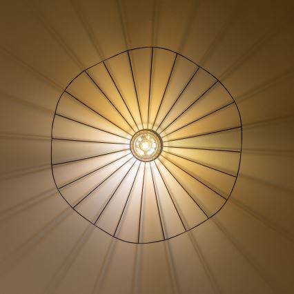 Brilagi - LED pritrjena stropna svetilka CERIA WIRE 1xE27/40W/230V premer 80 cm črna