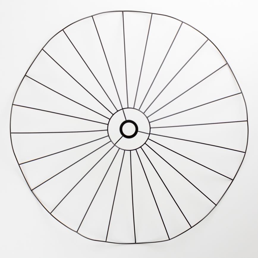 Brilagi - LED pritrjena stropna svetilka CERIA WIRE 1xE27/40W/230V premer 80 cm črna