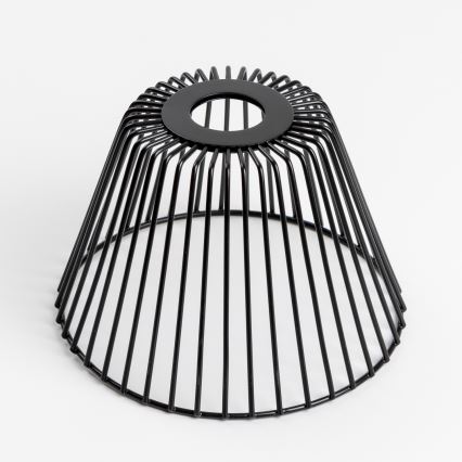 Brilagi - LED pritrjena stropna svetilka CERIA WIRE 1xE27/40W/230V Ø 21 cm črna/hrast