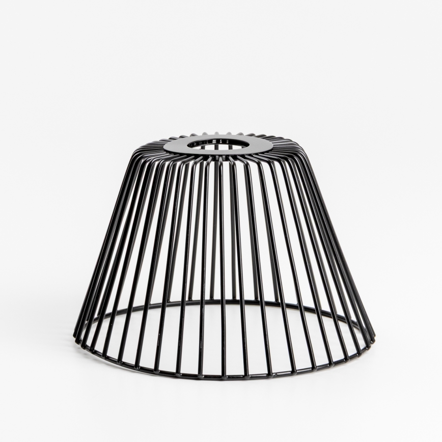 Brilagi - LED pritrjena stropna svetilka CERIA WIRE 1xE27/40W/230V Ø 21 cm črna/hrast