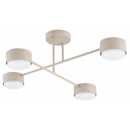 Brilagi - LED pritrjena stropna svetilka MONO 4xGX53/30W/230V bež