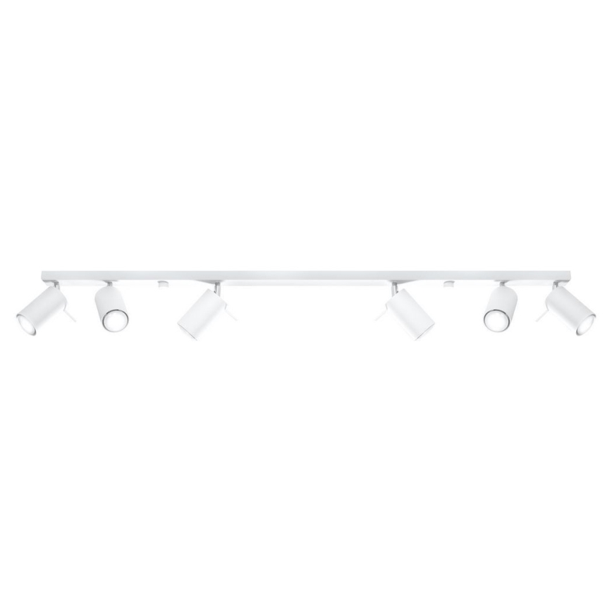 Brilagi -  LED Reflektor ASMUS 6xGU10/7W/230V bela