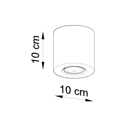 Brilagi -  LED Reflektor FRIDA 1xGU10/7W/230V beton