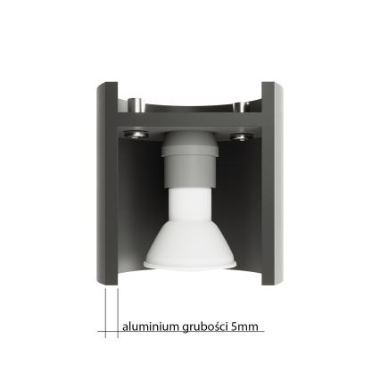Brilagi -  LED Reflektor FRIDA 1xGU10/7W/230V črna