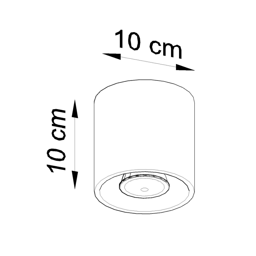 Brilagi -  LED Reflektor FRIDA 1xGU10/7W/230V črna