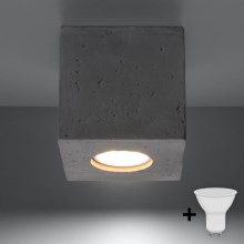 Brilagi -  LED Reflektor MURO 1xGU10/7W/230V beton