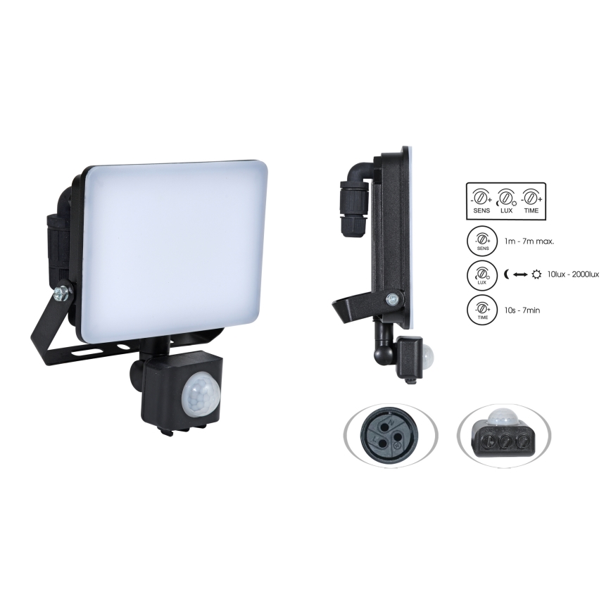Brilagi - LED Reflektor s senzorjem ELARA PRO LED/30W/230V IP65