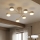 Brilagi - LED RGB+CCT Zatemljiv pritrjen stropni lestenec MONO 6xGX53/14W/230V 2700-6500K Wi-Fi Tuya črna