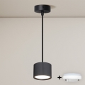 Brilagi - LED RGB+CCT zatemljiv viseči lestenec STRIPY 1xGX53/14W/230V 2700-6500K Wi-Fi Tuya črna