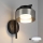 Brilagi - LED RGB+CCT zatemnjevalna stenska svetilka AURA LUX 1xGX53/14W/230V 2700-6500K Wi-Fi Tuya črna/dimna