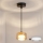 Brilagi - LED RGB+CCT zatemnjiv lestenec na kablu AURA LUX 1xGX53/14W/230V 2700-6500K Wi-Fi Tuya črna/zlata