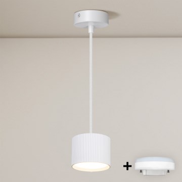 Brilagi - LED RGB+CCT zatemnjiv lestenec na kablu STRIPY 1xGX53/14W/230V 2700-6500K Wi-Fi Tuya bela