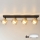 Brilagi - LED RGB+CCT zatemnjiva točkovna svetilka AURA LUX 4xGX53/14W/230V 2700-6500K Wi-Fi Tuya črna/zlata