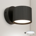 Brilagi - LED RGB+CCT Zatemnjivo stensko reflektorsko svetilo STRIPY 1xGX53/14W/230V 2700-6500K Wi-Fi Tuya črna