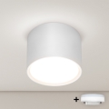 Brilagi - LED RGB+CCT zatemnljivo točkovno svetilo SMOOTH 1xGX53/14W/230V 2700-6500K Wi-Fi Tuya bela