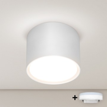 Brilagi - LED RGB+CCT zatemnljivo točkovno svetilo SMOOTH 1xGX53/14W/230V 2700-6500K Wi-Fi Tuya bela