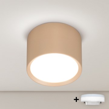 Brilagi - LED RGB+CCT zatemnljivo točkovno svetilo SMOOTH 1xGX53/14W/230V 2700-6500K Wi-Fi Tuya bež