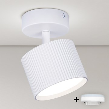 Brilagi - LED RGB+CCT zatemnljivo točkovno svetilo STRIPY 1xGX53/14W/230V 2700-6500K Wi-Fi Tuya belo