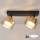 Brilagi - LED RGB+CCT zatemnljivo vgradno točkovno svetilo AURA LUX 2xGX53/14W/230V 2700-6500K Wi-Fi Tuya črna/zlata