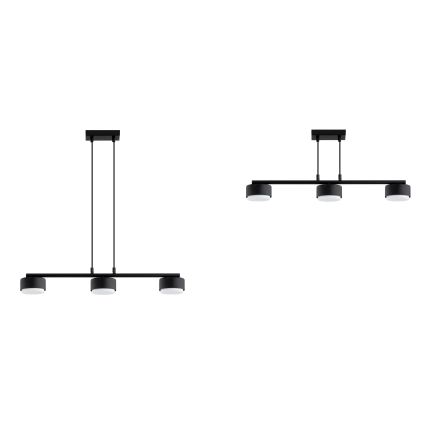 Brilagi - LED RBG+CCT zatemnjevalen lestenec na kablu MONO 3xGX53/14W/230V 2700-6500K Wi-Fi Tuya črna
