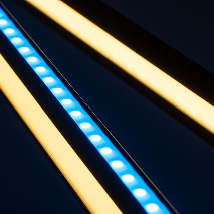 BRILAGI - LED RGBTW zatemnjevalna namizna svetilka na dotik s sponko VARIO LED/18W/230V 3000-6500K CRI 96 črna
