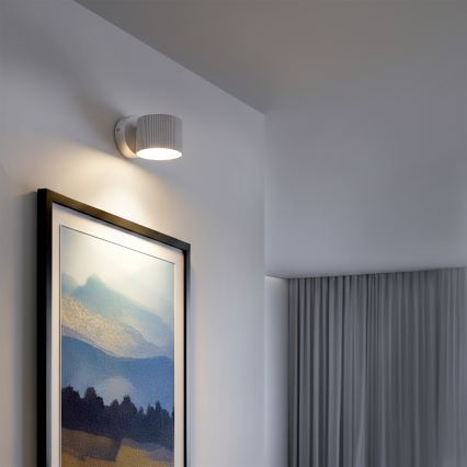 Brilagi - LED RGB+CCT zatemnjiva stenska točkovna svetilka STRIPY 1xGX53/14W/230V 2700-6500K Wi-Fi Tuya bela