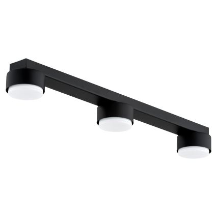 Brilagi - LED RGB+CCT Zatemnjiva točkovna svetilka MONO 3xGX53/14W/230V 2700-6500K Wi-Fi Tuya črna