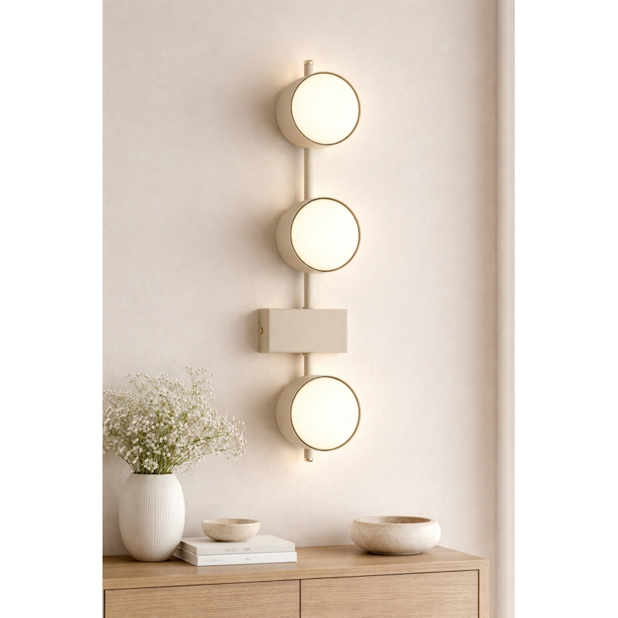 Brilagi - LED RGB+CCT zatemljivo točkovno svetilo MONO 3xGX53/14W/230V 2700-6500K Wi-Fi Tuya bež