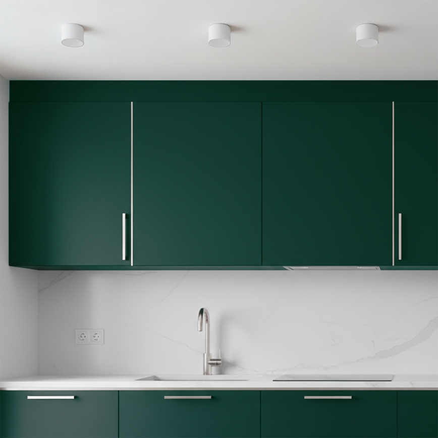 Brilagi - LED RGB+CCT zatemnljivo točkovno svetilo SMOOTH 1xGX53/14W/230V 2700-6500K Wi-Fi Tuya bela