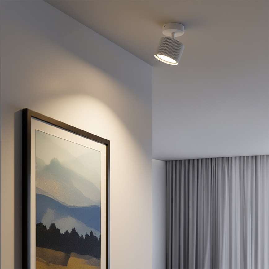 Brilagi - LED RGB+CCT zatemnljivo točkovno svetilo STRIPY 1xGX53/14W/230V 2700-6500K Wi-Fi Tuya belo