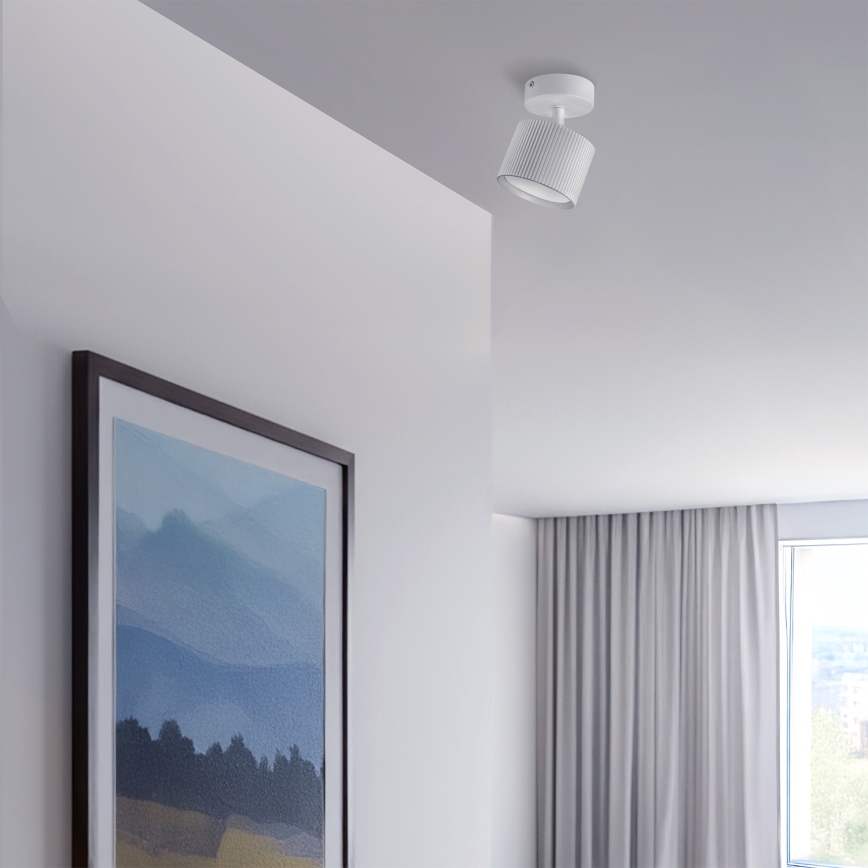 Brilagi - LED RGB+CCT zatemnljivo točkovno svetilo STRIPY 1xGX53/14W/230V 2700-6500K Wi-Fi Tuya belo