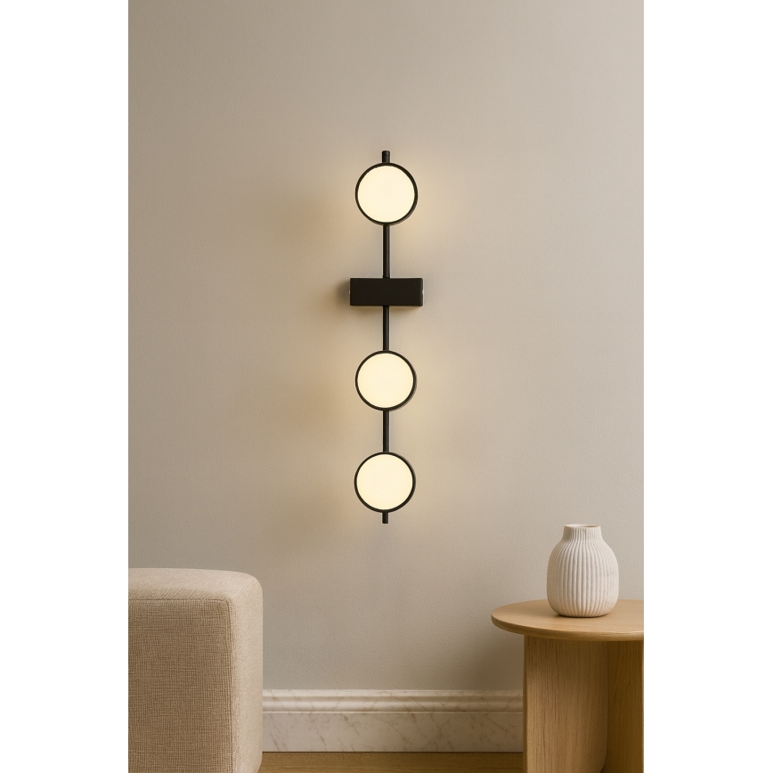 Brilagi - LED RGB+CCT Zatemnljivo točkovno svetilo MONO 3xGX53/14W/230V 2700-6500K Wi-Fi Tuya črna
