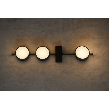 Brilagi - LED RGB+CCT Zatemnljivo točkovno svetilo MONO 3xGX53/14W/230V 2700-6500K Wi-Fi Tuya črna