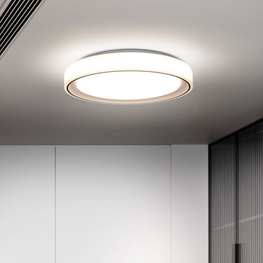 Brilagi - LED RGB Zatemnitvena stropna svetilka FLOCO LED/30W/230V 3000-6500K Wi-Fi Tuya + LED/6W + Daljinski upravljalnik