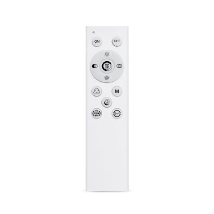 Brilagi - LED RGB Zatemnitvena stropna svetilka FLOCO LED/30W/230V 3000-6500K Wi-Fi Tuya + LED/6W + Daljinski upravljalnik