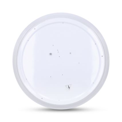 Brilagi - LED RGB Zatemnitvena stropna svetilka FLOCO LED/30W/230V 3000-6500K Wi-Fi Tuya + LED/6W + Daljinski upravljalnik