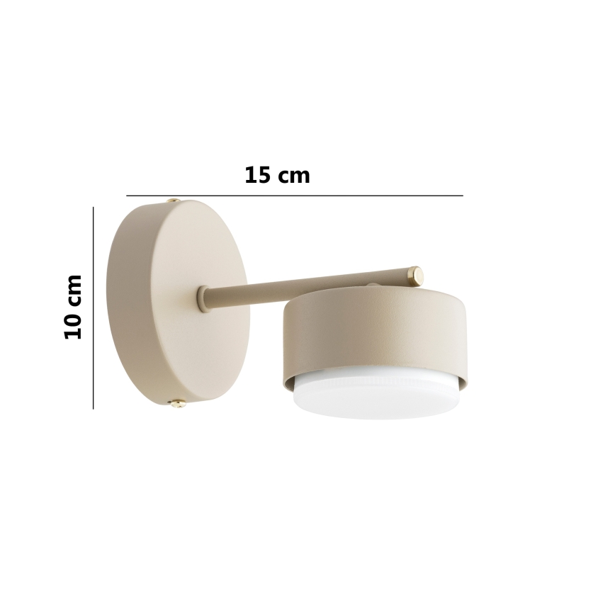 Brilagi - LED RGB+CCT z možnostjo zatemnitve stenska svetilka MONO 1xGX53/14W/230V 2700-6500K Wi-Fi Tuya bežna