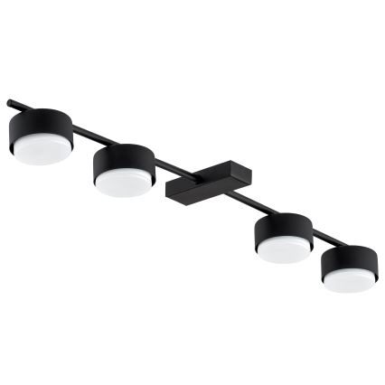 Brilagi - LED RGB+CCT zatemnljivo točkovno svetilo MONO 4xGX53/14W/230V 2700-6500K Wi-Fi Tuya črna