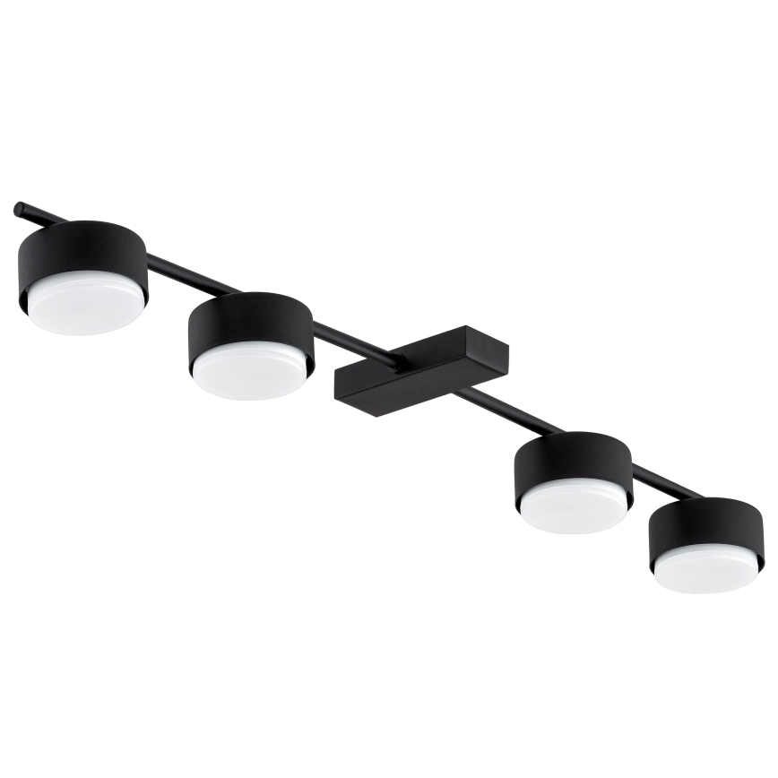 Brilagi - LED RGB+CCT zatemnljivo točkovno svetilo MONO 4xGX53/14W/230V 2700-6500K Wi-Fi Tuya črna