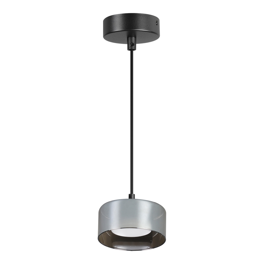 Brilagi - LED RGB+CCT zatemljiv lestenec na kablu AURA LUX 1xGX53/14W/230V 2700-6500K Wi-Fi Tuya črna/dimljena