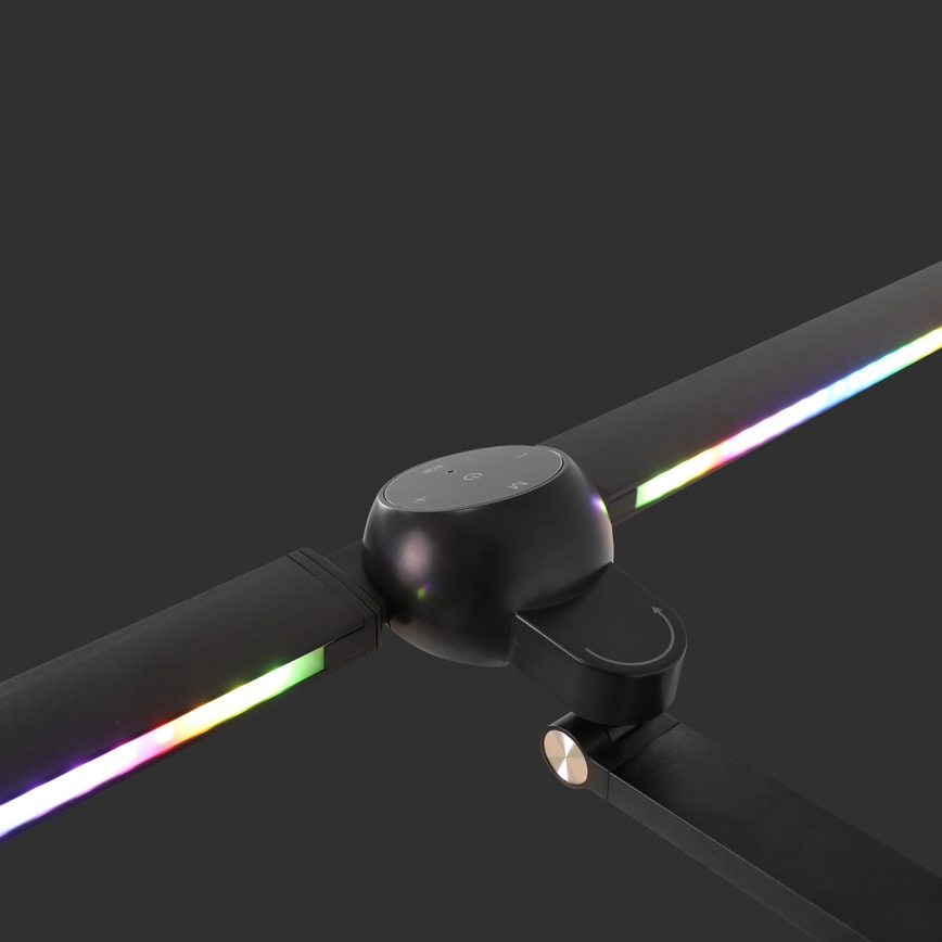 Brilagi - LED RGB zatemnjevalna namizna svetilka na dotik s pritrdilno sponko VARIO LED/18W/230V 3000-6500K CRI 96