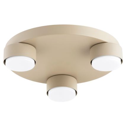 Brilagi - LED RGB+CCT stropna svetilka MONO 3xGX53/14W/230V 2700–6500K Wi-Fi Tuya, s funkcijo zatemnitve, premer 30 cm, bež