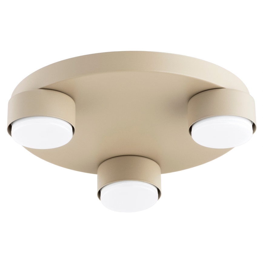 Brilagi - LED RGB+CCT stropna svetilka MONO 3xGX53/14W/230V 2700–6500K Wi-Fi Tuya, s funkcijo zatemnitve, premer 30 cm, bež
