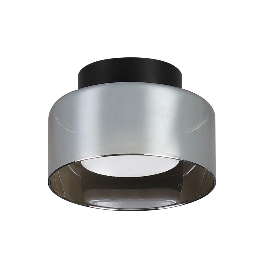 Brilagi - LED RGB+CCT zatemnljivo točkovno svetilo AURA LUX 1xGX53/14W/230V 2700-6500K Wi-Fi Tuya črna/dimna