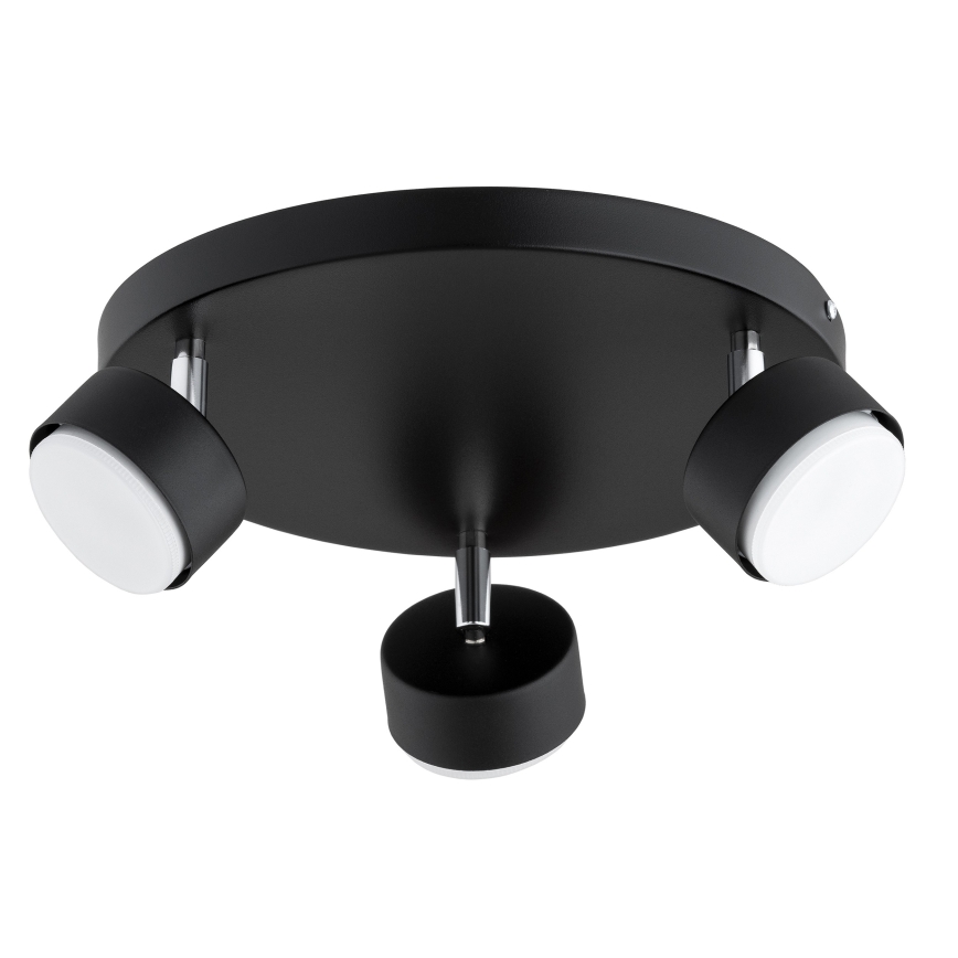 Brilagi - LED RGB+CCT zatemnljivo točkovno svetilo MONO 3xGX53/14W/230V 2700-6500K Wi-Fi Tuya črno
