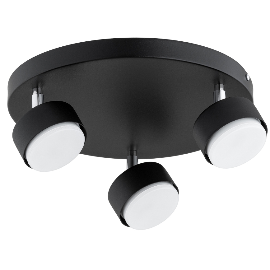 Brilagi - LED RGB+CCT zatemnljivo točkovno svetilo MONO 3xGX53/14W/230V 2700-6500K Wi-Fi Tuya črno