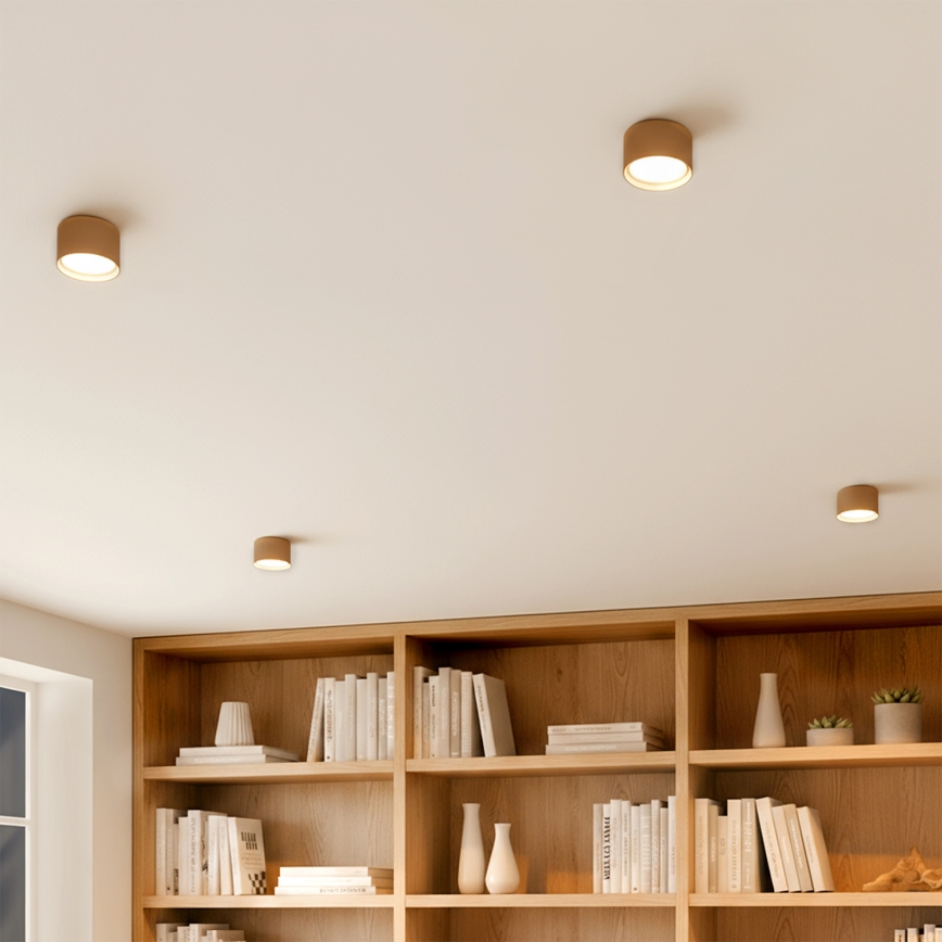 Brilagi - LED RGB+CCT zatemnljivo točkovno svetilo SMOOTH 1xGX53/14W/230V 2700-6500K Wi-Fi Tuya bež