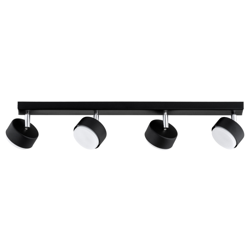 Brilagi - LED RGB+CCT zatemnljiva stropna točkovna svetilka MONO 4×GX53/14W/230V 2700–6500K Wi‑Fi Tuya črna
