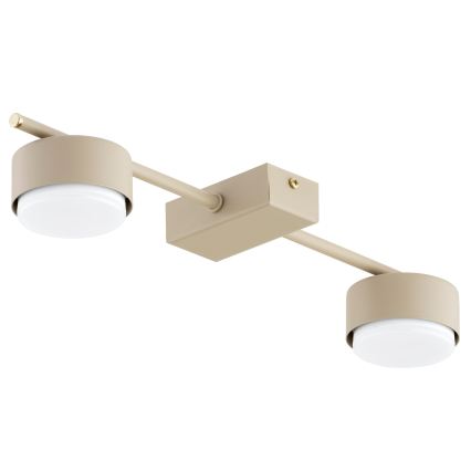 Brilagi - LED RGB+CCT zatemnjivo točkovno svetilo MONO 2xGX53/14W/230V 2700-6500K Wi-Fi Tuya bež