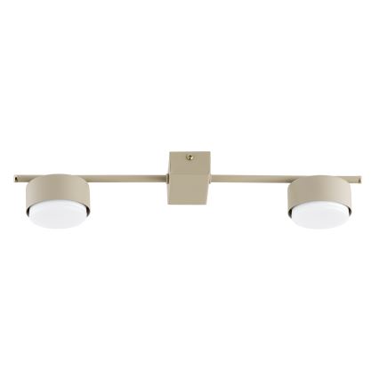 Brilagi - LED RGB+CCT zatemnjivo točkovno svetilo MONO 2xGX53/14W/230V 2700-6500K Wi-Fi Tuya bež